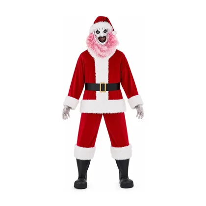 Art the Clown Santa Animatronic, studio packshot on white
