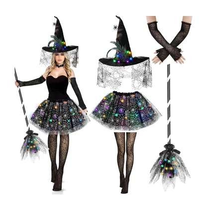 Dreadmoor Witch Costume, studio packshot on white