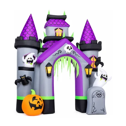 Hollowbrook 12 ft Inflatable Archway, studio packshot on white
